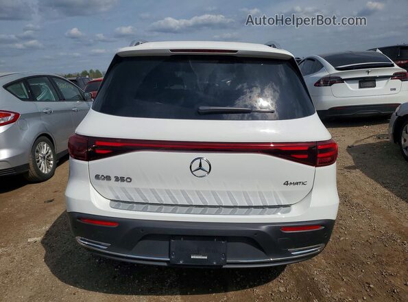 W1N9M1DB5RN106045 2024 MERCEDES-BENZ EQB White Widok z tyłu
