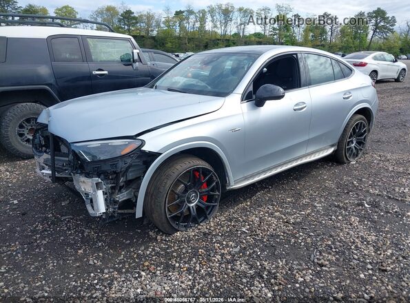 W1NKJ8ABXSF266168 2025 MERCEDES-BENZ AMG GLC 63 COUPE Серый Передняя левая четверть