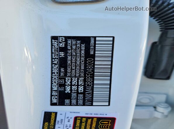 W1NKM4GB8PF048020 2023 MERCEDES-BENZ GLC-CLASS White 