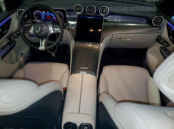 W1NKM4HB0RF224253 2024 MERCEDES-BENZ GLC-CLASS Tan Առջևի վահանակի տեսք
