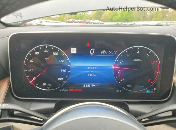 W1NKM4HB2RF112005 2024 MERCEDES-BENZ GLC-CLASS Black Widok zestawu wskaźników