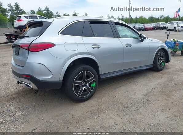 W1NKM4HB3RF110134 2024 MERCEDES-BENZ GLC 300 Silver Trasero derecho
