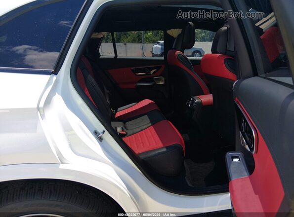 W1NKM4HB4RF193685 2024 MERCEDES-BENZ GLC 300 White Vista de la etiqueta del VIN
