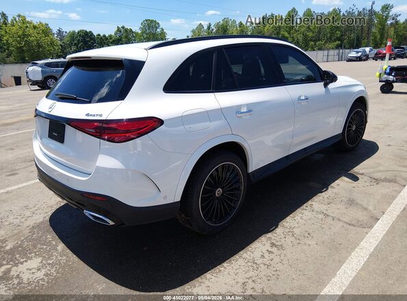 W1NKM4HB4RF193685 2024 MERCEDES-BENZ GLC 300 White Trasero derecho