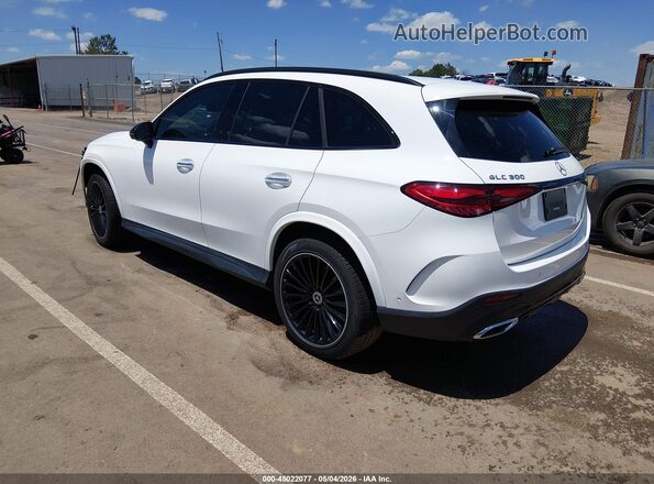 W1NKM4HB4RF193685 2024 MERCEDES-BENZ GLC 300 White Trasero izquierdo