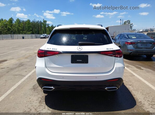 W1NKM4HB4RF193685 2024 MERCEDES-BENZ GLC 300 White 