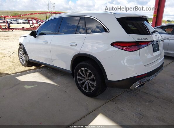 W1NKM4HB5SF398261 2025 MERCEDES-BENZ GLC 300 White 