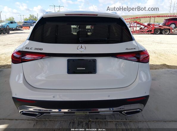 W1NKM4HB5SF398261 2025 MERCEDES-BENZ GLC 300 White 