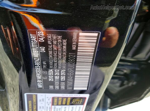 W1NKM4HB6PU028021 2023 MERCEDES-BENZ GLC-CLASS Black Սալոնի 360 աստիճան տեսք