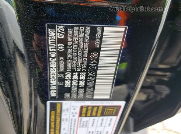 W1NKM8AB9SF246436 2025 MERCEDES-BENZ GLC-CLASS Black Вид підкапотного простору