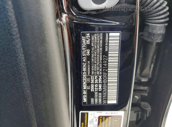 W1NKM8HB0RF214927 2024 MERCEDES-BENZ GLC-CLASS Black 