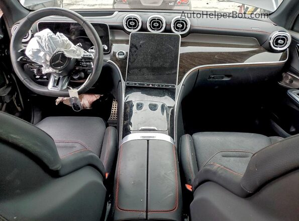 W1NKM8HB4SF285358 2025 MERCEDES-BENZ GLC-CLASS Black წინა პანელის ხედი