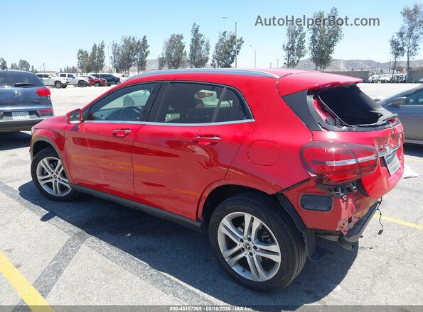W1NTG4EBXLU030641 2020 MERCEDES-BENZ GLA 250 Red Rear left