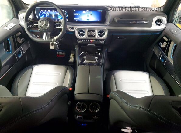 W1NWM0AB6SX030959 2025 MERCEDES-BENZ G-CLASS White Widok deski rozdzielczej