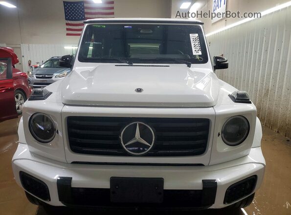 W1NWM0AB6SX030959 2025 MERCEDES-BENZ G-CLASS White Widok z przodu
