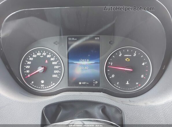 W1Z4KFHY8SP811233 2025 MERCEDES-BENZ SPRINTER White უკანა სავარძლების ხედი