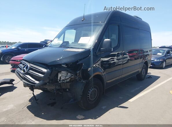 W1Z4NFHY0SP792748 2025 MERCEDES-BENZ SPRINTER Черный Передняя левая четверть