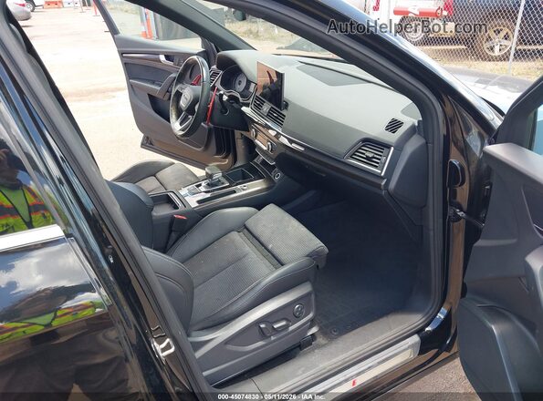 WA114AFY4N2103603 2022 AUDI SQ5 Black Widok wnętrza z przodu