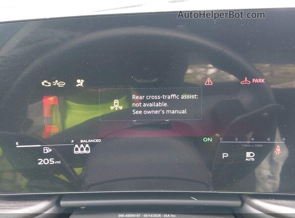 WA11AAGU6S2024918 2025 AUDI ALL Gray Հետևի նստատեղերի տեսք