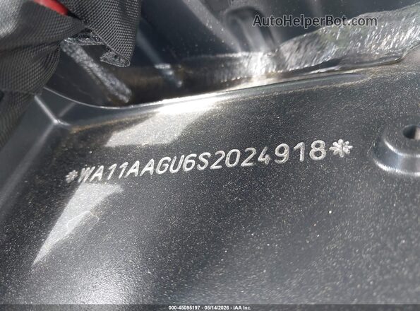 WA11AAGU6S2024918 2025 AUDI ALL Gray 