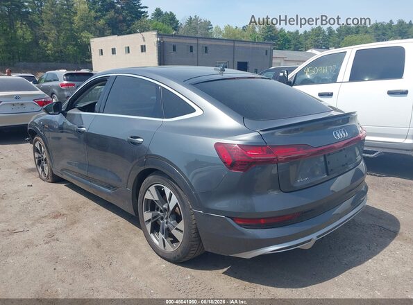 WA12AAGE9MB013105 2021 AUDI E-TRON Gray Задня ліва чверть