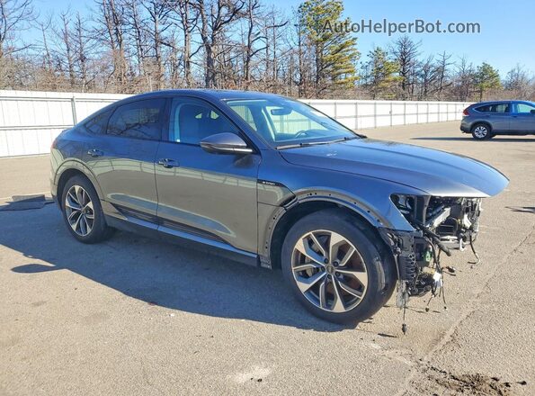 WA12AAGEXMB024405 2021 AUDI E-TRON Черный Передняя правая четверть
