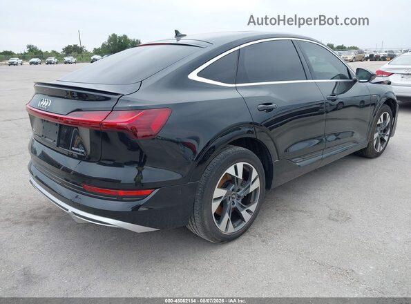 WA12AAGEXNB032358 2022 AUDI E-TRON Black Задня права чверть