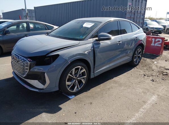 WA13UBFZ9RP049103 2024 AUDI Q4 Серый Передняя левая четверть