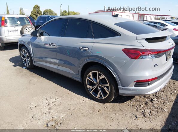 WA13UBFZ9RP049103 2024 AUDI Q4 Серый Задняя правая четверть
