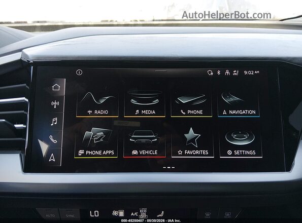 WA13UBFZ9RP049103 2024 AUDI Q4 Серый 