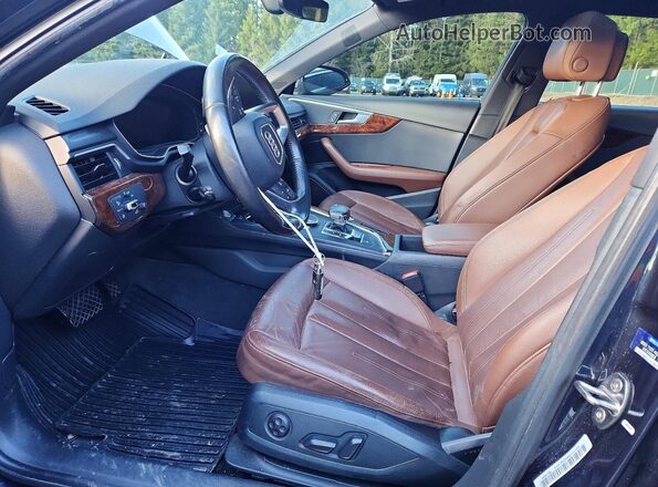WA18NAF43HA038262 2017 AUDI A4 Gray 