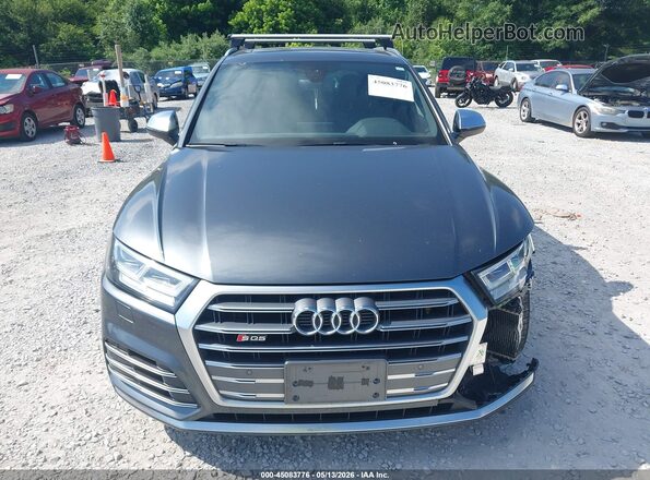 WA1A4AFY3J2109175 2018 AUDI SQ5 Gray Вид щитка приладів