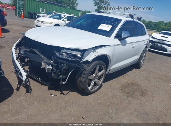 WA1A4AFY3N2043975 2022 AUDI SQ5 White Front left