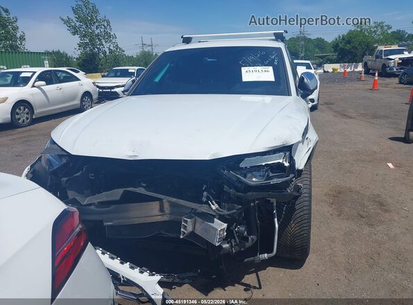 WA1A4AFY3N2043975 2022 AUDI SQ5 White Instrument cluster view