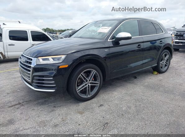 WA1A4AFYXJ2013558 2018 AUDI SQ5 Black წინა მარცხენა ხედი სამი მეოთხედიდან