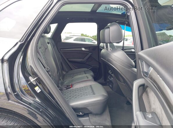 WA1A4AFYXJ2013558 2018 AUDI SQ5 Black VIN კოდის სტიკერის ხედი