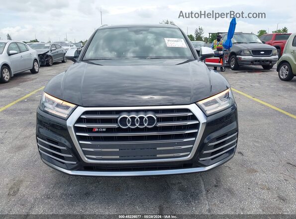 WA1A4AFYXJ2013558 2018 AUDI SQ5 Black ხელსაწყოთა პანელის ხედი