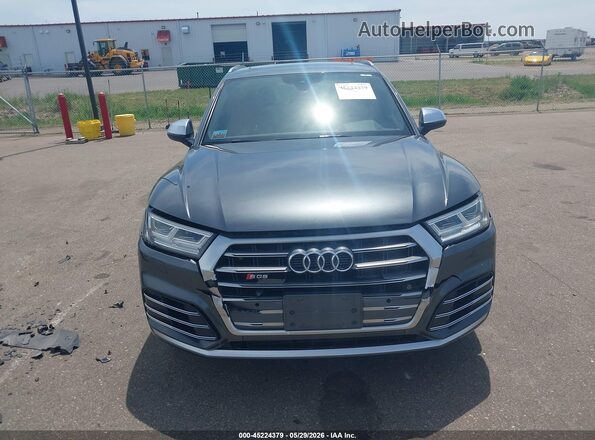 WA1A4AFYXJ2071802 2018 AUDI SQ5 Gray Instrument cluster view