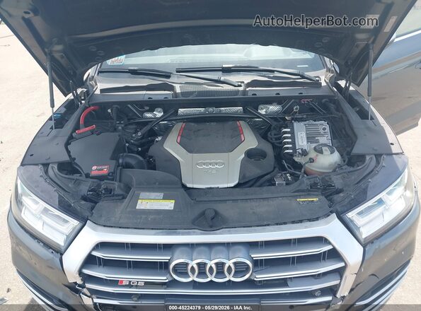 WA1A4AFYXJ2071802 2018 AUDI SQ5 Gray Rear view