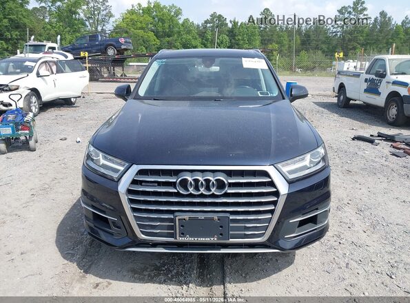 WA1AAAF70HD007444 2017 AUDI Q7 Brown Սալոնի հետևի տեսք