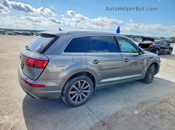 WA1AAAF74HD023498 2017 AUDI Q7 Gray უკანა მარჯვენა