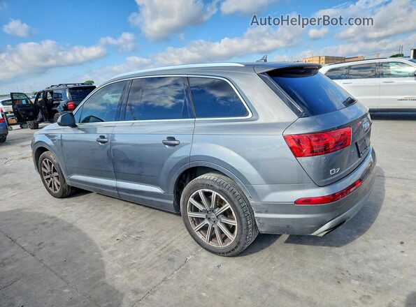 WA1AAAF74HD023498 2017 AUDI Q7 Gray უკანა მარცხენა