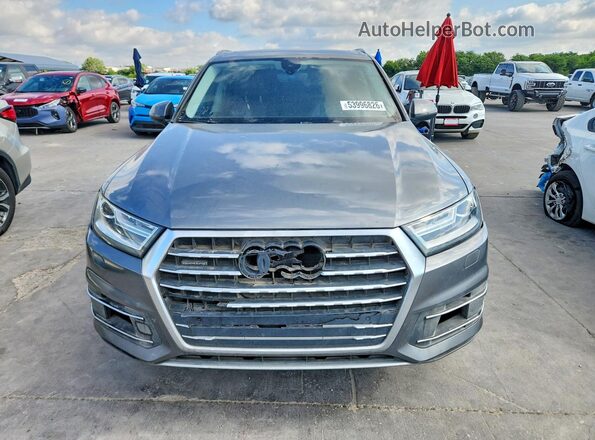 WA1AAAF74HD023498 2017 AUDI Q7 Gray წინა ხედი