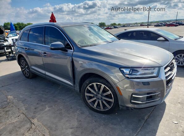 WA1AAAF74HD023498 2017 AUDI Q7 Gray წინა მარჯვენა