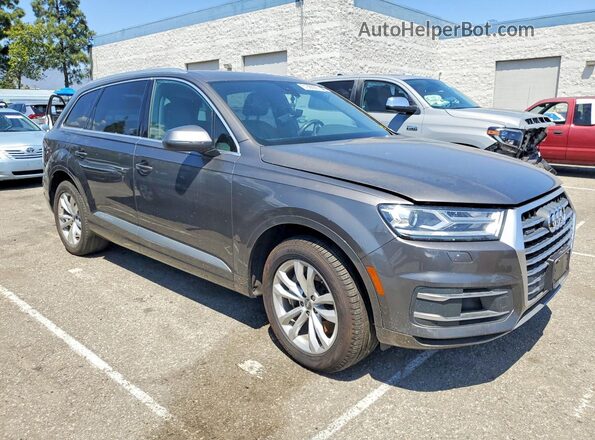 WA1AAAF74KD010032 2019 AUDI Q7 Gray Delantero derecho