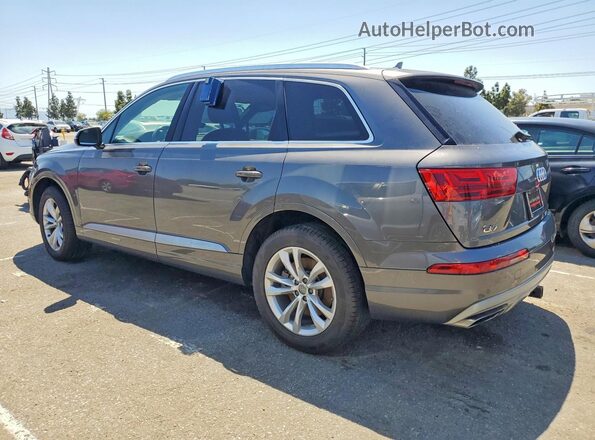 WA1AAAF74KD010032 2019 AUDI Q7 Gray Trasero izquierdo