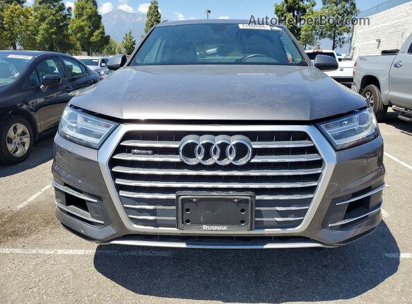 WA1AAAF74KD010032 2019 AUDI Q7 Gray Vista frontal