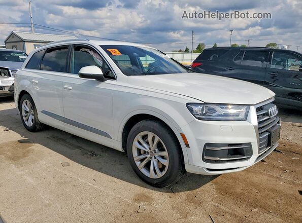 WA1AAAF75KD012324 2019 AUDI Q7 White Передня права чверть