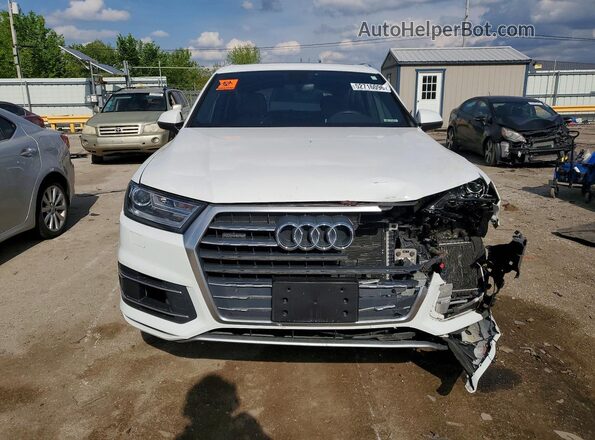 WA1AAAF75KD012324 2019 AUDI Q7 White Вид спереду