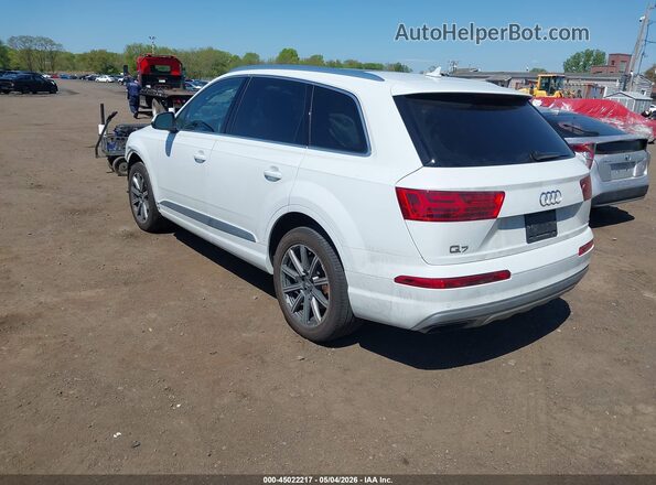 WA1AAAF76KD039046 2019 AUDI Q7 White Задня ліва чверть